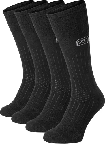 281Z Calcetines militares ligeros para botas Tactical Trekking Senderismo Deportes deportivos al aire libre (negro)
