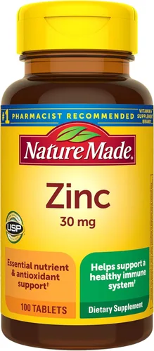 Miniatura 9 de Nature Made Zinc 30 mg (paquete de 4)