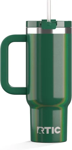 Miniatura 16 de RTIC Vaso Tumbler de Viaje por Carretera de 30 oz con Doble Pared Revestido de Cerámica Aislado Taza Portátil de Café de Viaje de Acero Inoxidable