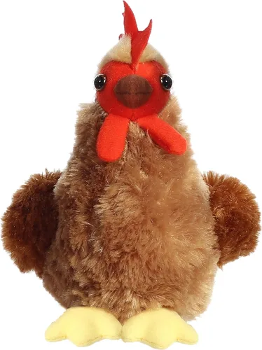 Miniatura 2 de Aurora® - Adorable Mini Flopsie™ gallo Cocky™ - Animal de peluche, facilidad para jugar, compañero eterno - Marrón, 6 pulgadas