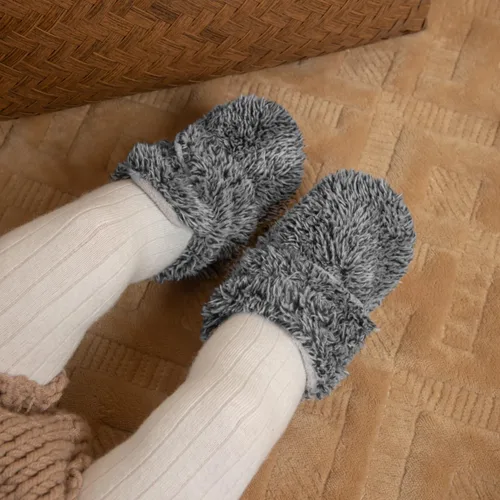 Miniatura 139 de Sawimlgy - Botines de algodón antideslizantes para recién nacido, con agarre, para cuna o para el invierno