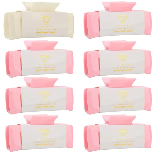 Miniatura 33 de 8 piezas de regalos de propuesta para dama de honor, juego de 8 pinzas de cabello de 10.4 cm cuadrados para despedida de soltera, ideas de regalo