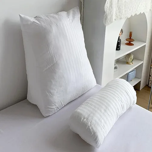 Miniatura 6 de Almohada triangular para lectura y dormir en forma de cuña con almohada ajustable para el cuello, soporte para cuerpo, espalda, lumbar, uso en cama