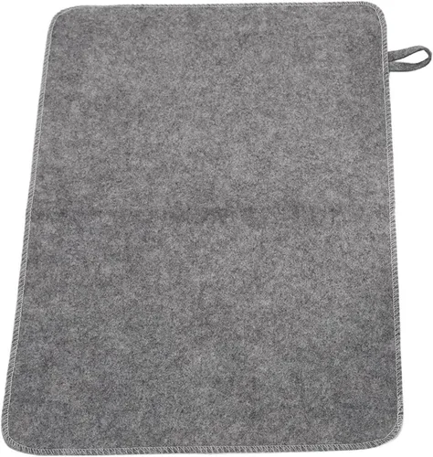 Miniatura 8 de Dioche Cojín de fieltro para sauna, aislamiento térmico para sauna, baño, casa, ducha, portátil, absorbente de agua, para hombres y mujeres