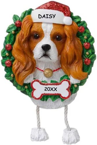 Miniatura 10 de Adorno de Navidad personalizado para mascotas de raza de perro (Beagle)
