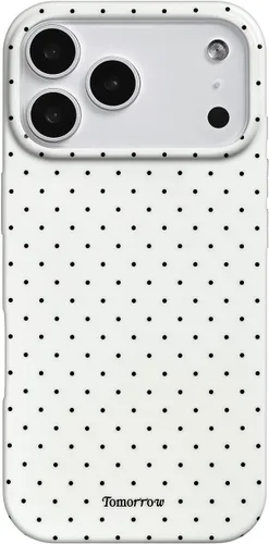 Miniatura 26 de inewateri Funda compatible con iPhone 11 con bonito diseño estético de lunares a la moda, fundas simples para TPU suave, funda de protección Negro