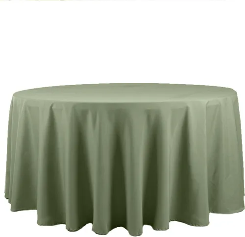 Miniatura 8 de Balsa Circle 6 manteles redondos de amatista de 120 pulgadas, manteles de tela para bodas, fiestas, recepción, banquetes, eventos, cocina, comedor