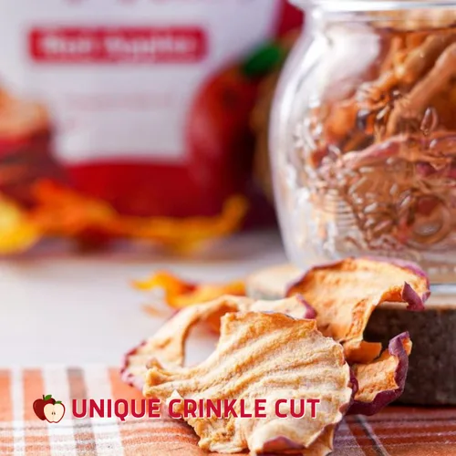 Miniatura 4 de Gourmet Nut Simple Slices Chips de manzana verdes horneadas, manzanas cultivadas en Estados Unidos, sin azúcar añadida, manzanas verdes, bolsa