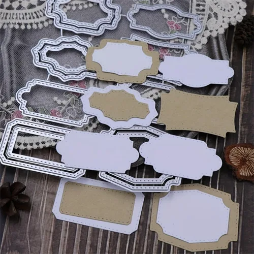 Miniatura 35 de Troqueles de álbum de recortes para hacer tarjetas, troqueles de corte de metal para Navidad, plantilla de perforación para manualidades de papel