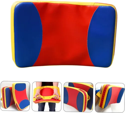 Miniatura 4 de Toddmomy Kickboxing Taekwondo Kick Protector de cuero Protector de zócalo de boxeo de boxeo de pared Kick Pad Kicking Strike Shield Pad Protector