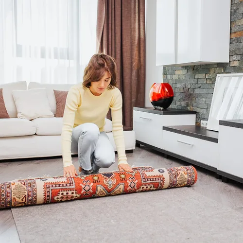 Miniatura 5 de Slip-Stop Almohadilla antideslizante de alta calidad para alfombras de área y alfombras de pasillo, hecha en Estados Unidos, mantiene las alfombras