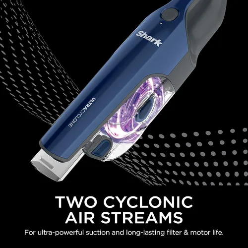 Miniatura 9 de Shark UltraCyclone CH964AMZ - Aspiradora inalámbrica y de mano 2 en 1, ultraligera de 2.8 libras, filtro lavable, taza de polvo XL, herramienta