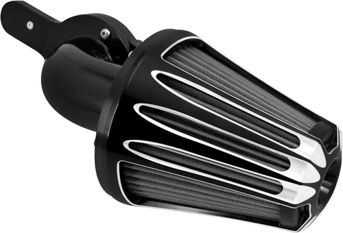 Miniatura 3 de Filtro Limpiador de Aire para Motocicleta CNC Kit de 90° Cara Adelante Compatible con Harley Softail Touring Trike Sportster XL Dyna