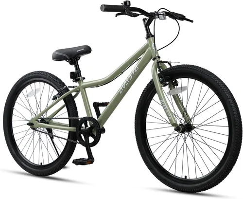 Miniatura 22 de AVASTA Bilbo 18 20 24 Inch Kids Bike for Boys Girls 5-14 Years Old, Retro Style High Carbon Steel Bicycle with Adjustable Handlebars and Seat, Dual