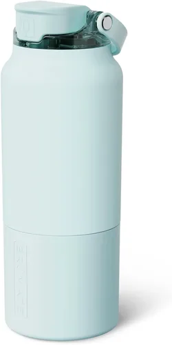 Miniatura 26 de BrüMate Rise - Botella de agua de 18 onzas con popote de silicona cubierto Botella de agua para niños aislada 100% a prueba de fugas Base apta