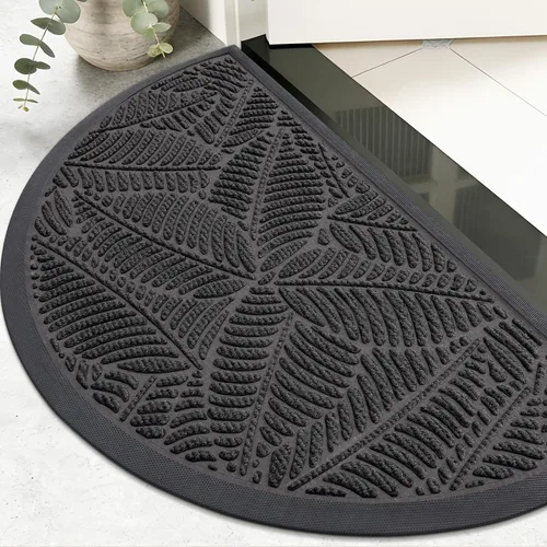 Miniatura 35 de Colorxy Tapete Impermeable para Puerta, Tapete Interior Frontal de Goma Natural Resistente, Tapetes para Puerta de Perfil Bajo Antideslizante