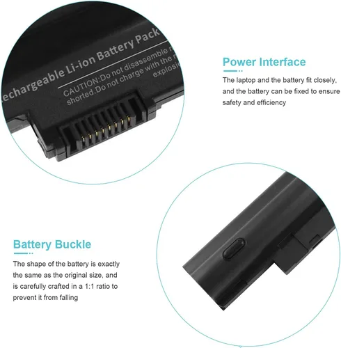 Miniatura 5 de Fancy Buying Batería para laptop Acer Aspire One D255 D257 D260 522 722 AL10A31 AL10B31 AL10BW AL10G31 BT.00603.121 LC.BTP00 Gateway LT23 LT25