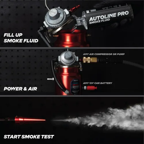 Miniatura 3 de AutoLine Pro Detector de fugas de máquina de humo automotriz EVAP Probador de diagnóstico de vacío Serie de tiendas Fabricado en los Estados
