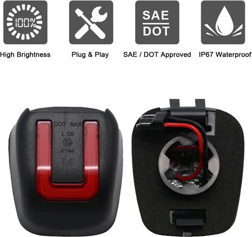Miniatura 7 de Luces LED de matrícula compatibles con Frontier 2007-2019, para Titan/Xterra 2007-2015, Armada 2008-2015, para Equator 2009-2012 18 SMD 6500K luces