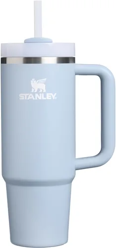 Miniatura 188 de STANLEY Quencher H2.0 Vaso Térmico con asa y pajilla, 64 onzas, tapa Flowstate de 3 posiciones, gran capacidad para viajes y deportes, vaso de acero
