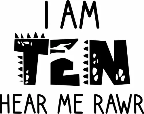 Miniatura 5 de SEC Apparel Parches termoadhesivos de cumpleaños de dinosaurio, letras de transferencia para camisetas, ropa, ropa, decoración de bricolaje
