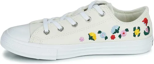 Convers Youth Chuck Taylor All Star - Bordado floral vintage blancoblanco