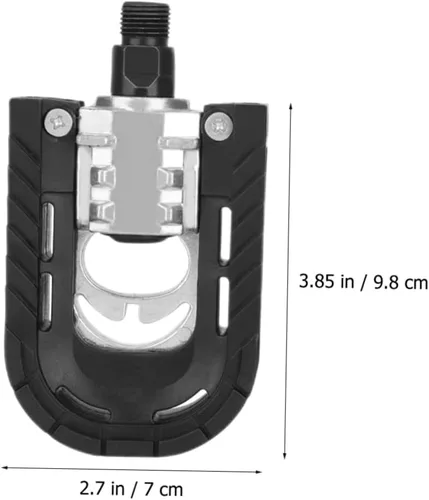 Miniatura 5 de 1 par de pedales plegables Accesorios Pedales de ciclismo planos Accesorios Plataforma Pedales planos Ciclismo Pedal Plano Plegable Pedales MTB