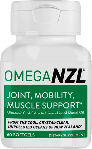 Suplemento original de apoyo para las articulaciones omega-3, el mejor alivio muscular natural, aceite de mejillón de labios verdes, 60 cápsulas