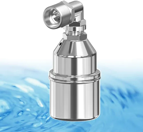 Válvula de flotador con control automático de nivel de agua de 3/4 pulgadas, acero inoxidable 304, mini válvula de flotador de apagado automático,