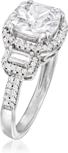 Miniatura 3 de Ross-Simons 3.00 ct. t.w. CZ Ring in Sterling Silver