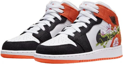 Miniatura 3 de Jordan Youth Air 1 Mid DQ8390 100 Baloncesto Blossom - Talla 7Y