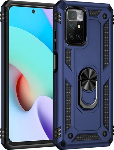 Miniatura 2 de Funda compatible con Xiaomi Poco X3 GT, compatible con Redmi Note 10 Pro (China), funda para teléfono 5G con soporte de anillo, fundas 2 en 1