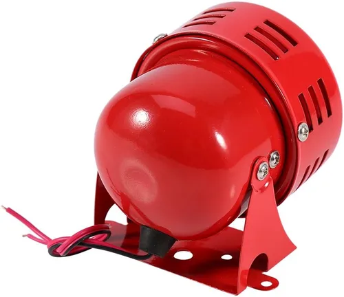 Miniatura 7 de EVGATSAUTO Cuerno de sirena de coche, 12 V, 50 s, rojo, eléctrico, camión, motocicleta, arrastre aéreo, bocina, alarma, bocinas de coche, sirenas