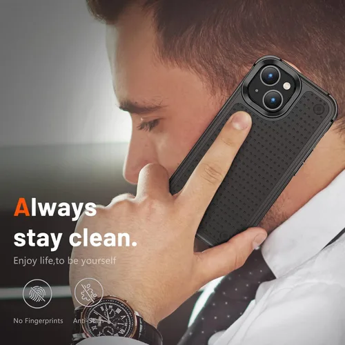 Miniatura 8 de Funda diseñada para iPhone 14, iPhone 13, 2 en 1, regalo de grado militar, resistente a caídas, resistente a prueba de golpes, para iPhone 14, funda