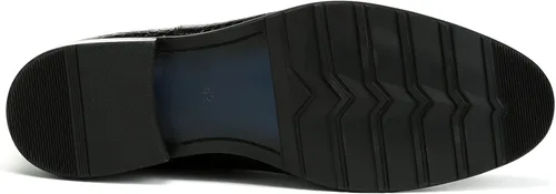 Miniatura 5 de MDGBSIS Botas Chelsea para hombre, botas de vestir de cuero para hombre, botas vaqueras casuales Chukka tobillo Chelsea