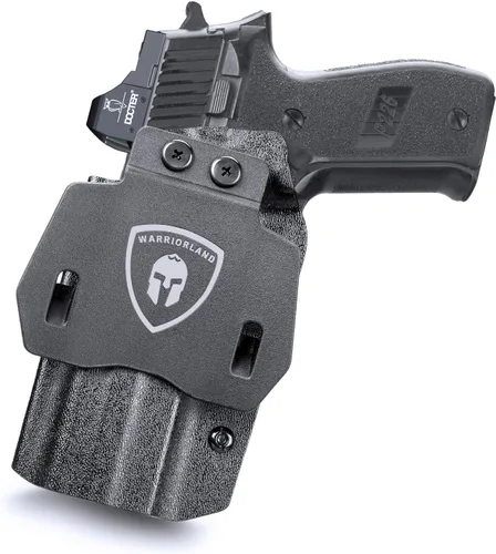 Miniatura 20 de WARRIORLAND Funda OWB Kydex con corte óptico, ajuste seleccionado para Glock 17/19/19X/43/43X MOS, sin riel 1911, Hellcat/Hellcat Pro, Taurus Glock