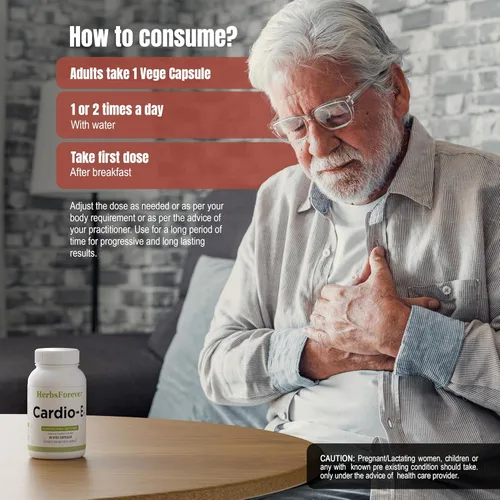 Miniatura 4 de Herbsforever Suplemento herbario ayurvédico Cardio-B 90 cápsulas vegetales 800 mg cada una
