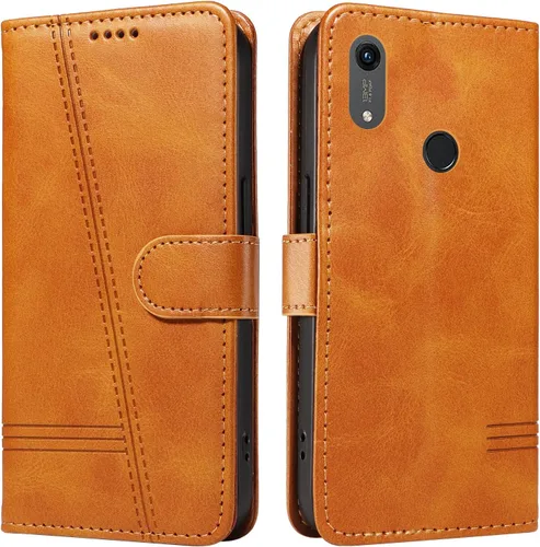 Miniatura 34 de Funda con tapa para Huawei Nova Lite 3, protección de 360 grados, a prueba de golpes, de piel sintética, con función atril y 3 ranuras