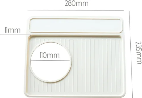Miniatura 6 de NOTSEK Alfombrilla de Tampado para Breville 870/880, Alfombrilla Superior de Silicona para Accesorios de Máquina Espresso Breville, Previene