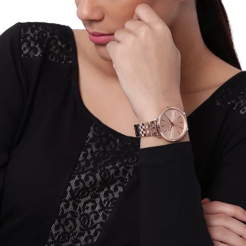 Miniatura 5 de Michael Kors Reloj analógico de cuarzo para mujer