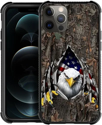 Miniatura 31 de DAIZAG Compatible con iPhone 13 Funda, Protección Total a Prueba de Golpes Antiarañazos Cubierta de TPU, Fundas para Hombre Mujer-Cruz de Madera