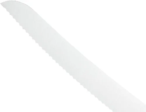 Miniatura 3 de Mercer Culinary M23880 Millennia Black Handle - Cuchillo para pan con mango negro, borde ondulado curvo de 10 pulgadas