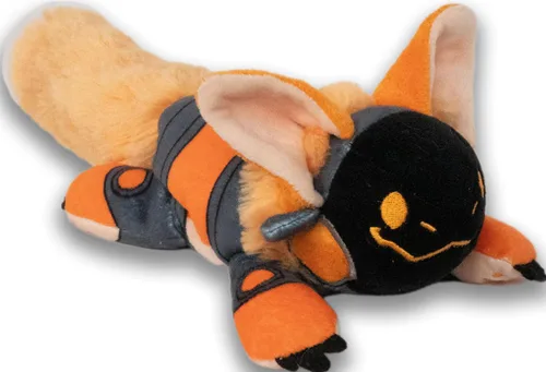 Miniatura 5 de Boss Monsta Protobean V3 Peluche – Amarillo Peluche coleccionable suave y blando Adorable peluche de robot en forma de frijol para abrazos