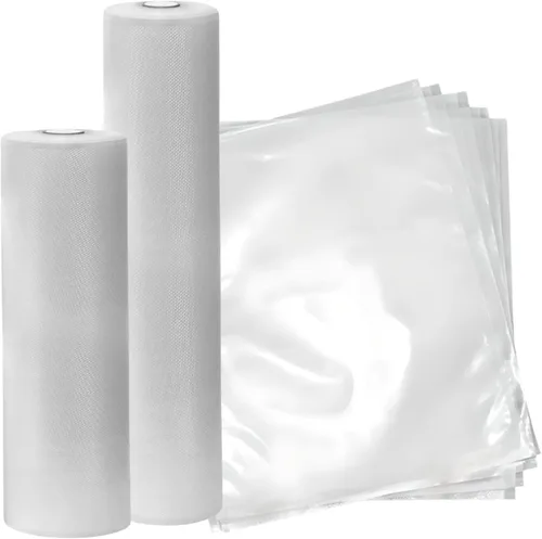 Miniatura 3 de Kenmore - Bolsas selladoras al vacío, 50 bolsas precortadas de 8 x 10 pulgadas, 3 rollos de 8 x 20 pulgadas, 4 rollos de 11 x 16 pulgadas, sin BPA