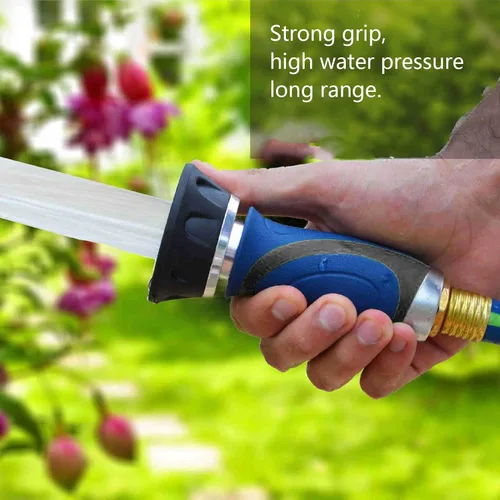 Miniatura 5 de Zopsc Pulverizador de agua de alta presión Cabezal de agua multifunción Boquilla de rociador de manguera de agarre fuerte para herramienta de lavado