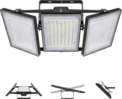Miniatura 19 de STASUN - Luz de inundación LED para exteriores, 150 W, 15000 lúmenes, 6000 K, luz blanca IP66, impermeable, luz de estacionamiento comercial, 3