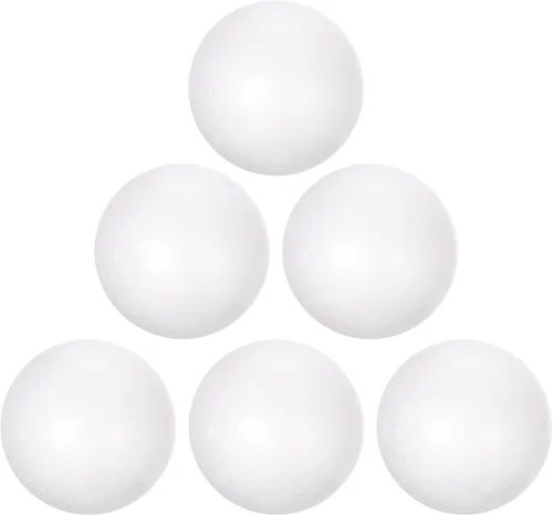Miniatura 11 de uxcell 25 bolas de espuma de poliestireno blanco de 1.5 pulgadas para manualidades, arte, bricolaje, hogar, decoración de fiesta