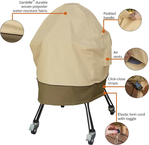 Miniatura 12 de Classic Accessories - Funda para parrilla Veranda Big Green Egg, L, Pebble