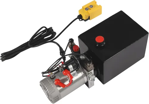 Miniatura 10 de Bomba hidráulica eléctrica de 750 W 10000 PSI Válvula solenoide de doble efecto Bomba hidráulica accionada eléctricamente, unidad de alimentación