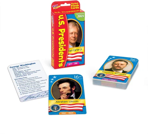 Miniatura 3 de Presidentes de EE.UU tarjetas de bolsillo